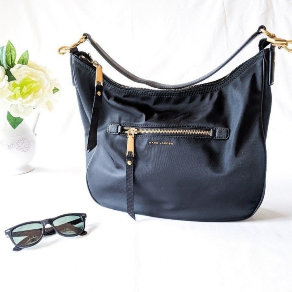 Mark Jacob's Nylon Black Shoulder Bag